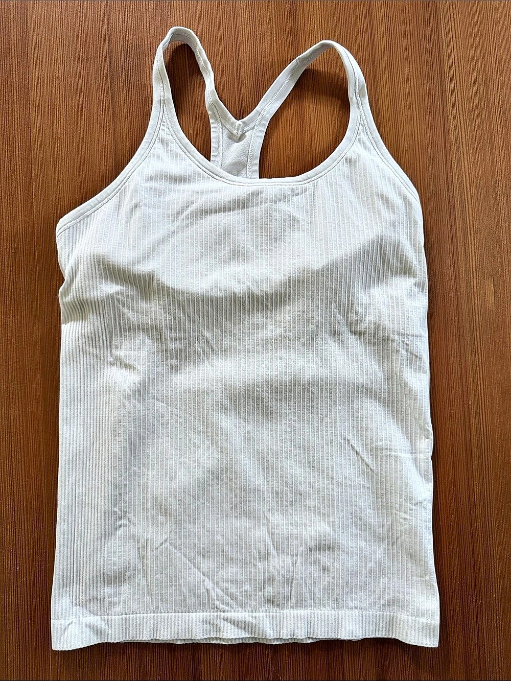lululemon Ebb to Street Tank Top White Size 10